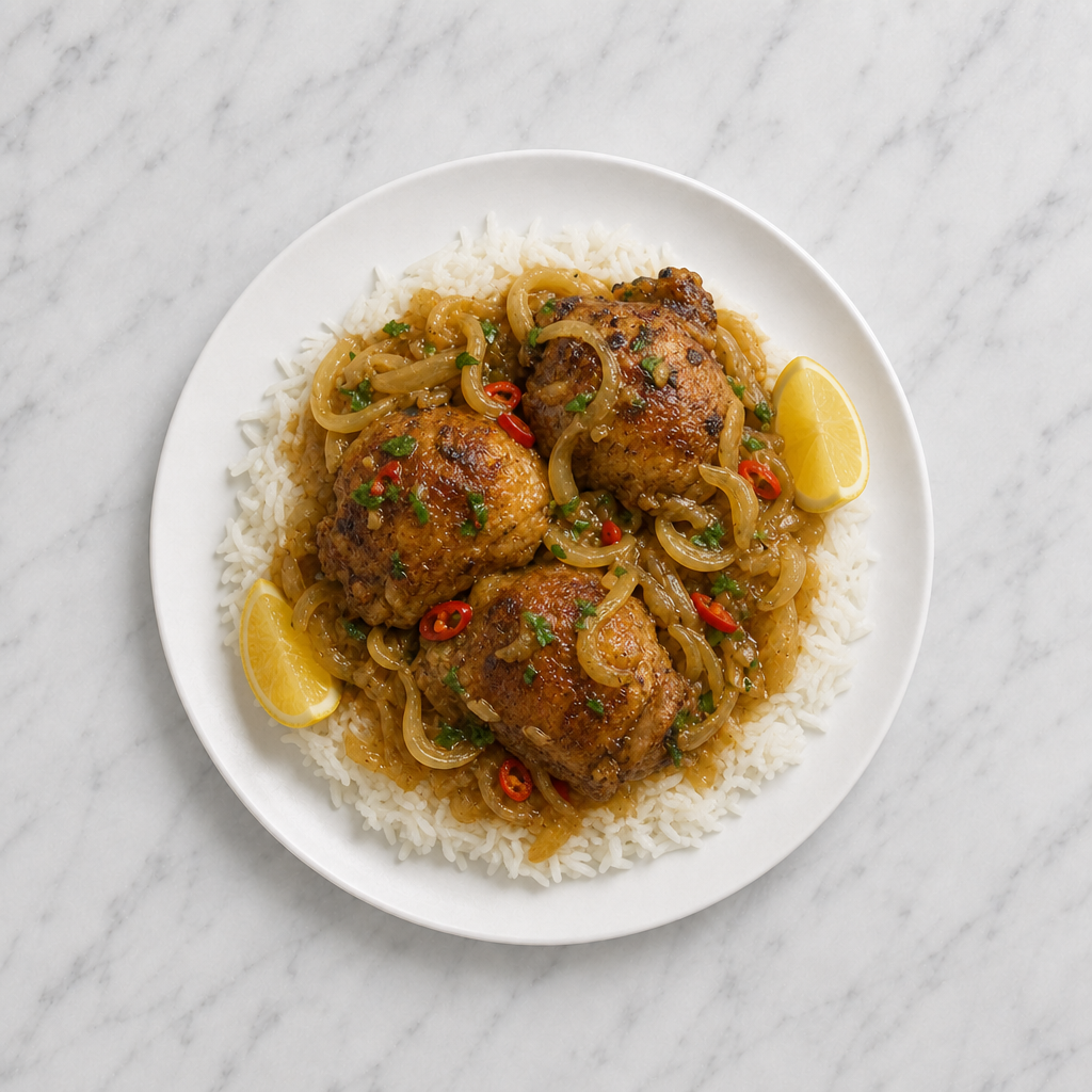 Chicken Yassa