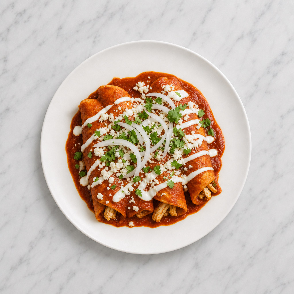 Enchiladas Rojas