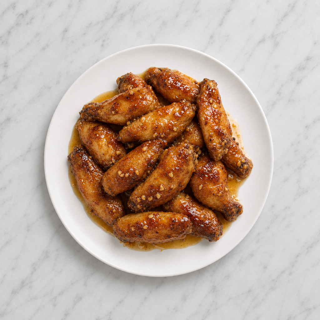 Honey Garlic Chicken Wings
