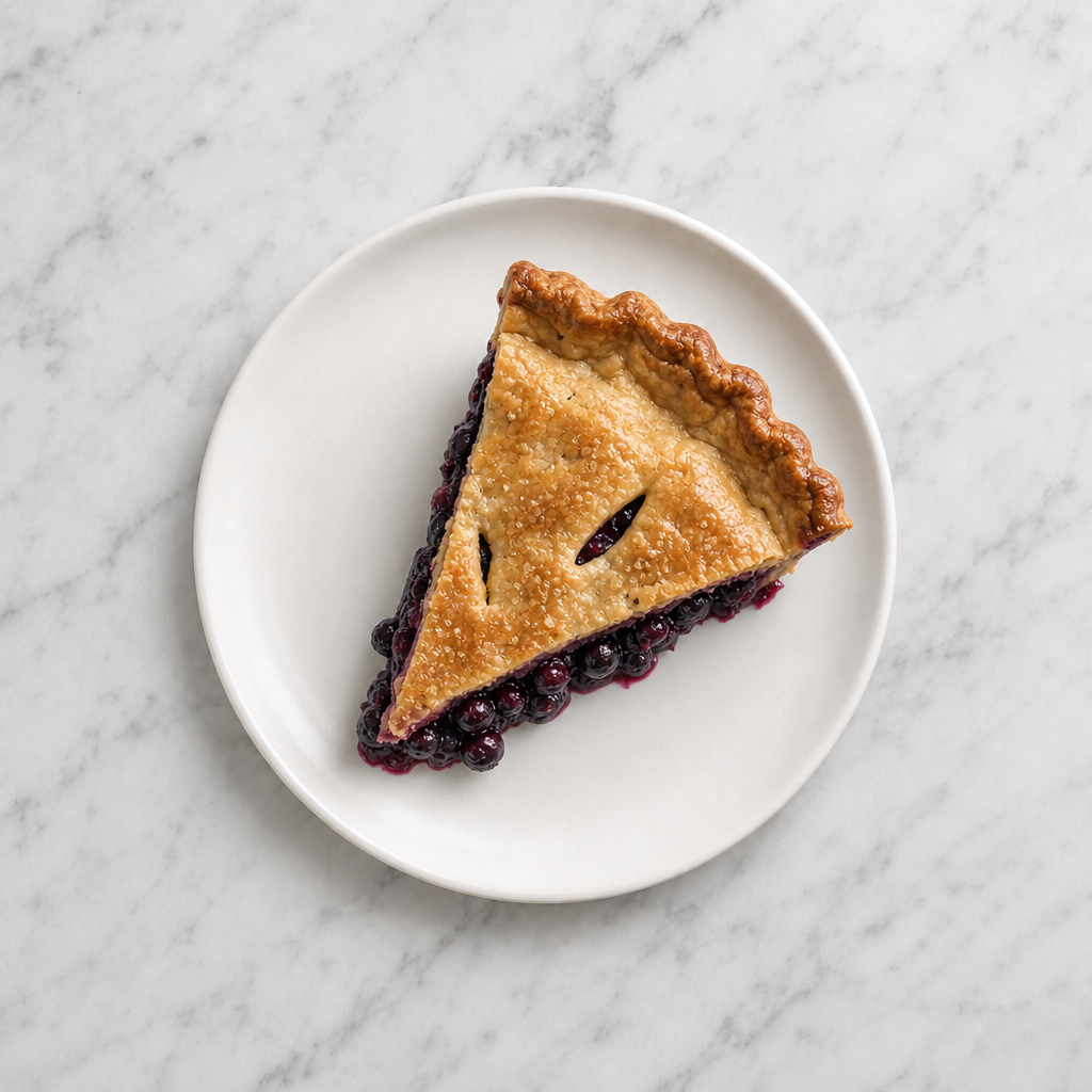 Lac-Saint-Jean Blueberry Pie