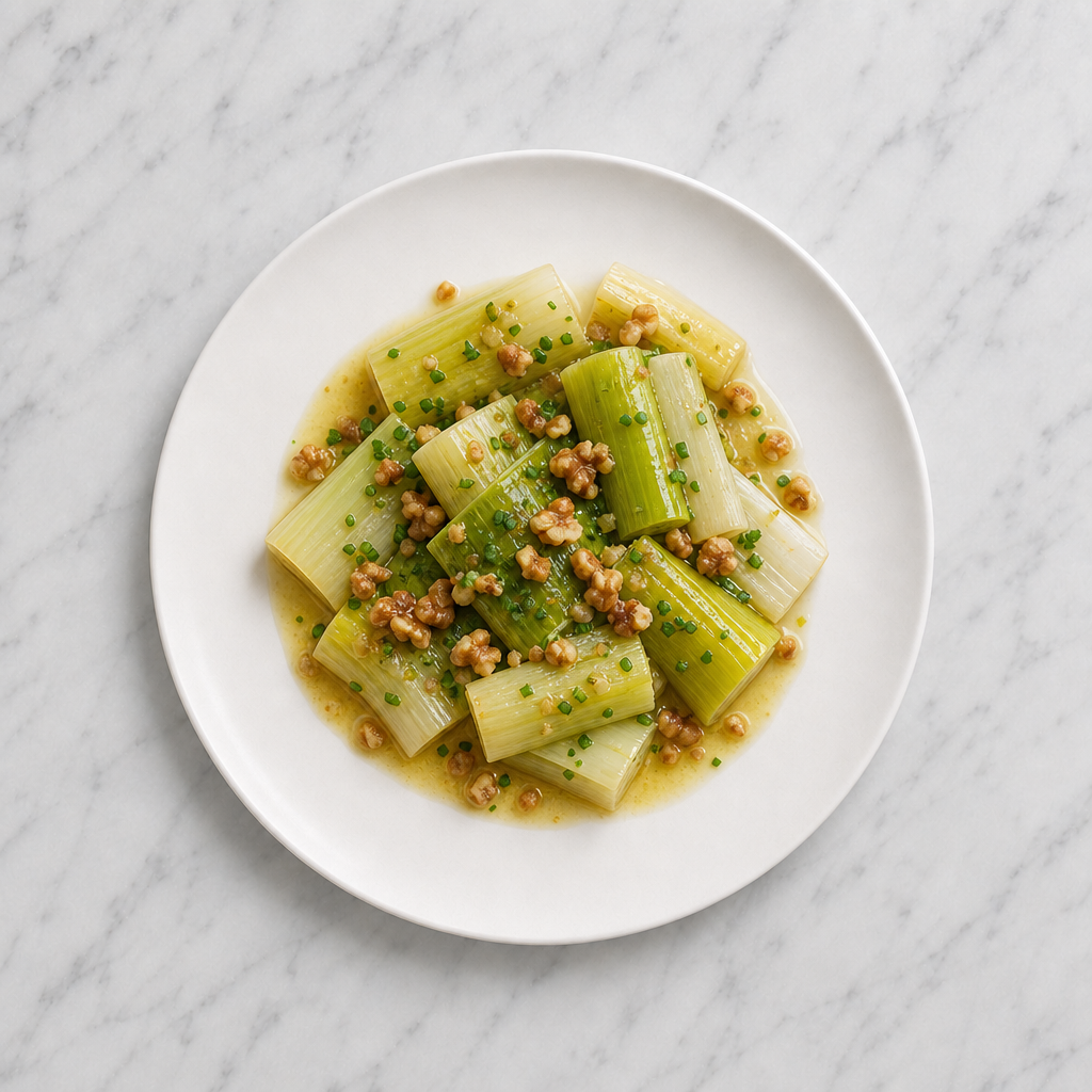 Leeks in Vinaigrette