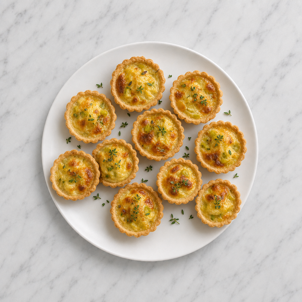 Mini Quiches for Apéritif