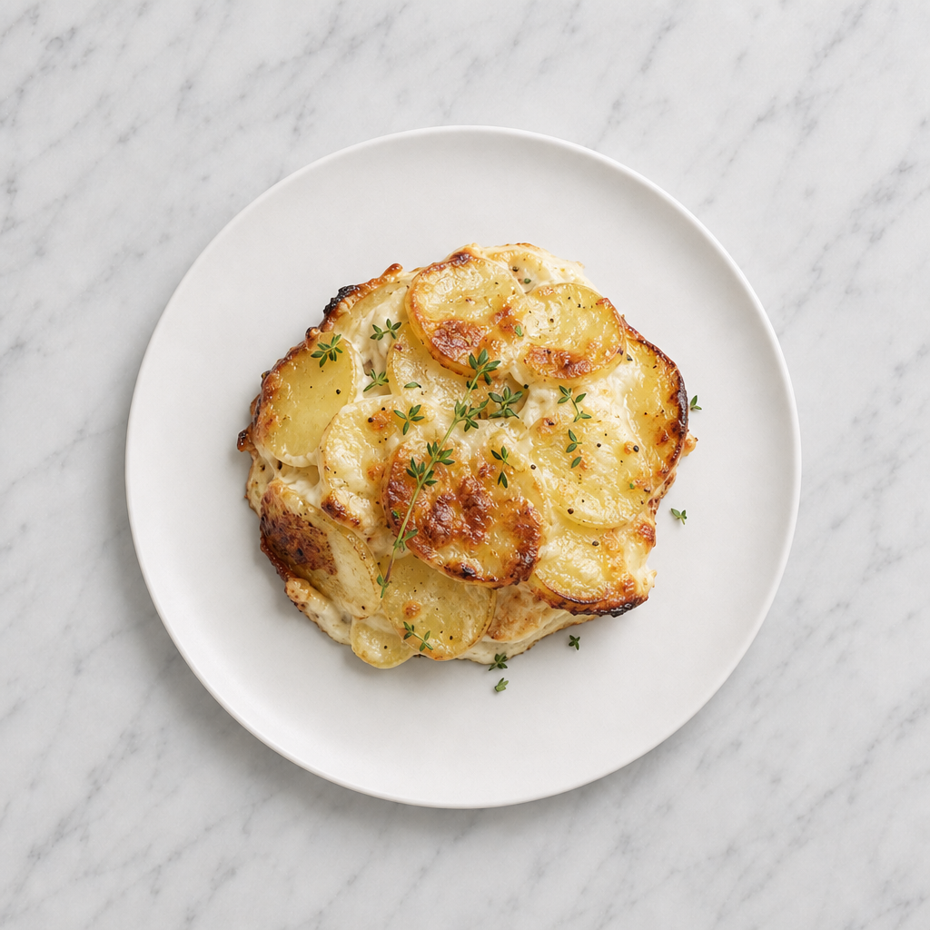 Potato Gratin with Cream