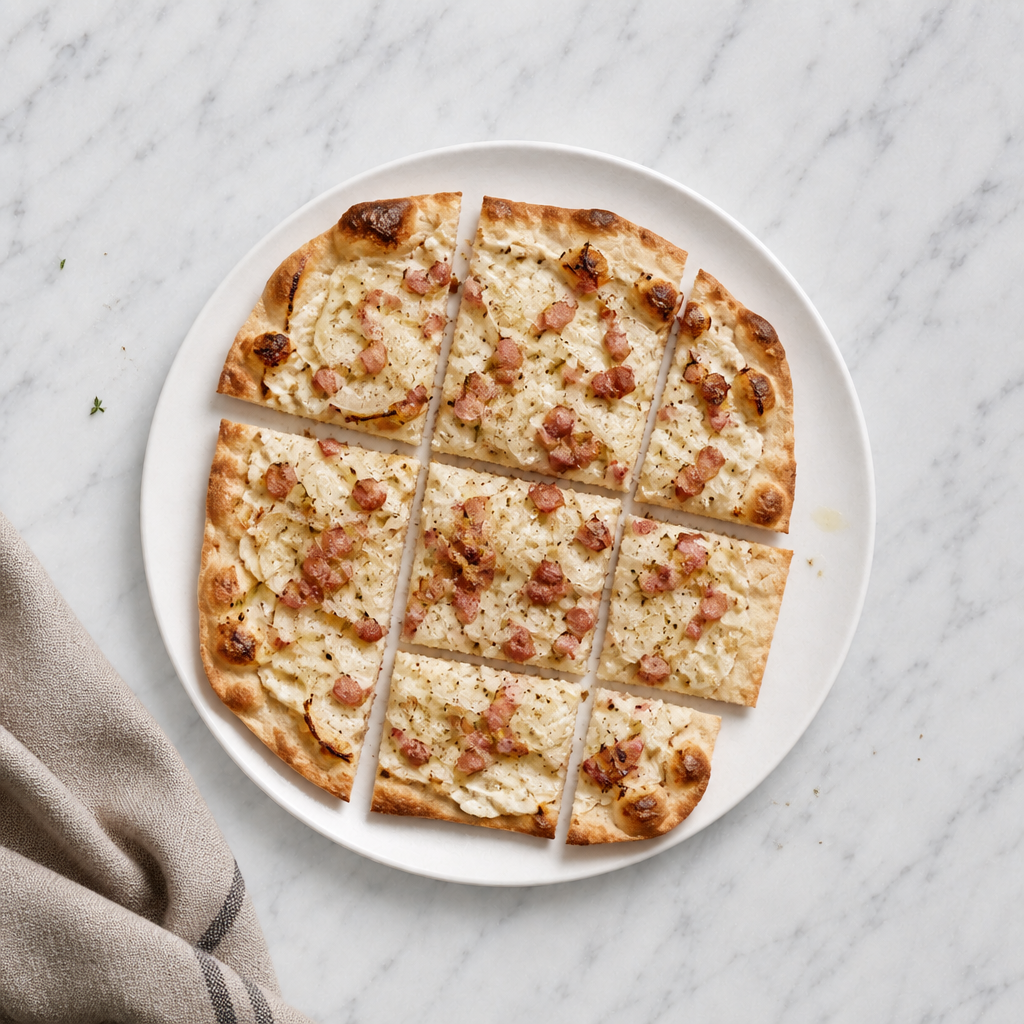 Alsatian Tarte Flambée