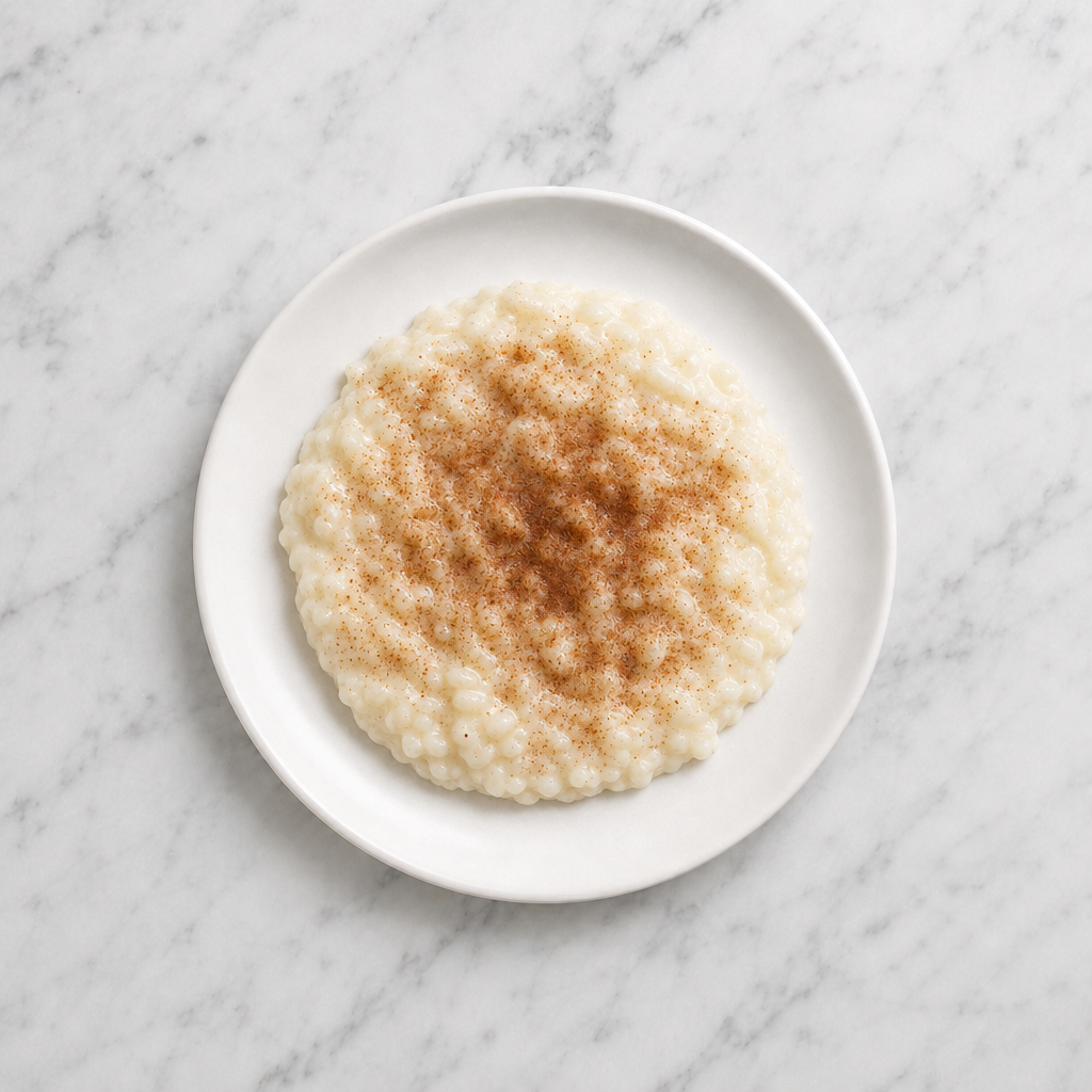 Rice Pudding with Cinnamon Sugar
