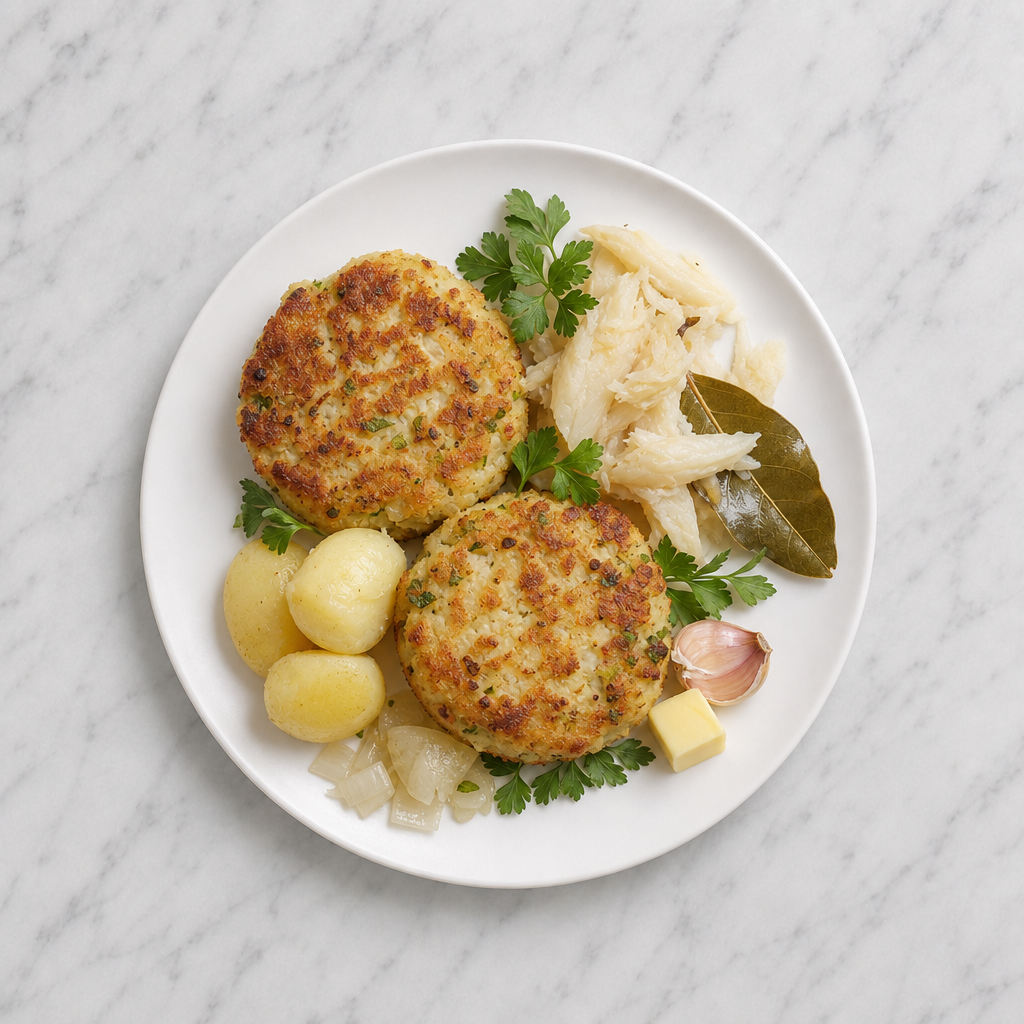 Salt Cod Fish Cakes