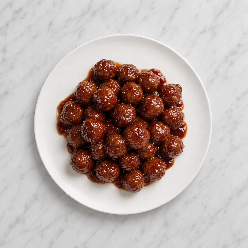 Slow Cooker Grape Jelly Meatballs