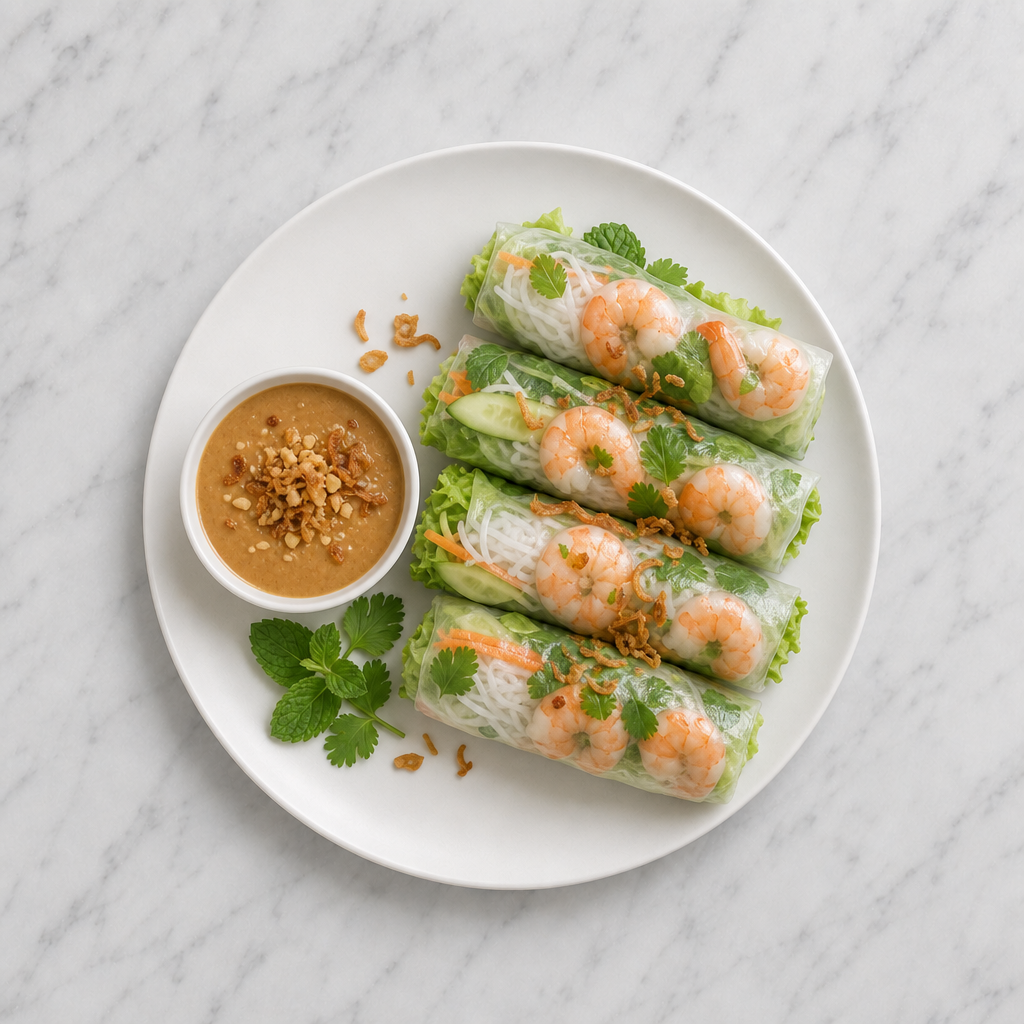 Vietnamese Fresh Spring Rolls