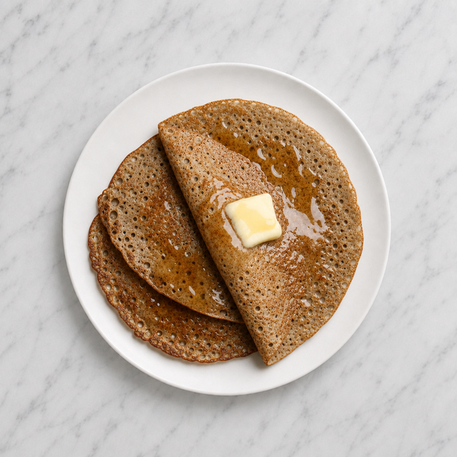 Acadian Buckwheat Pancakes