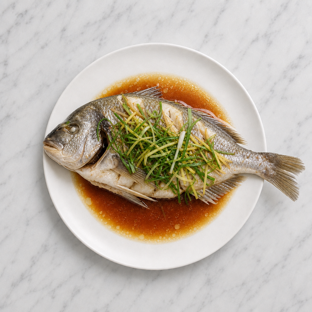 Chinese Steamed Fish