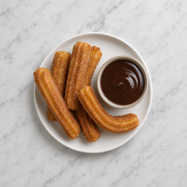 Churros con Chocolate