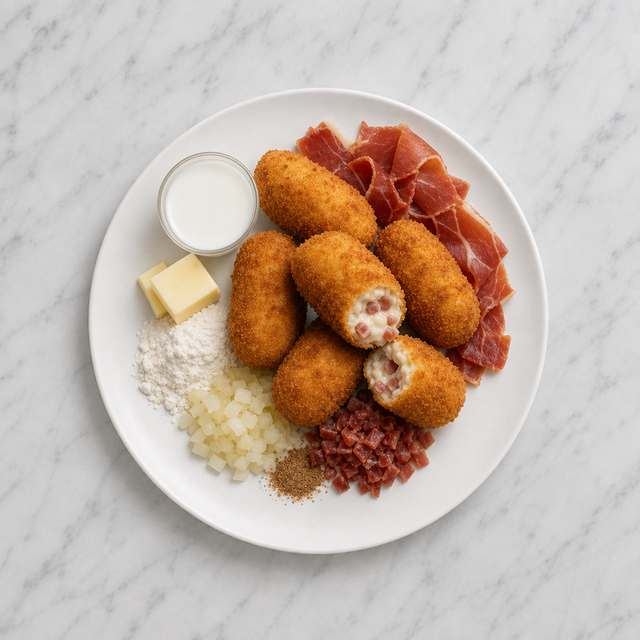 Croquetas de Jamón