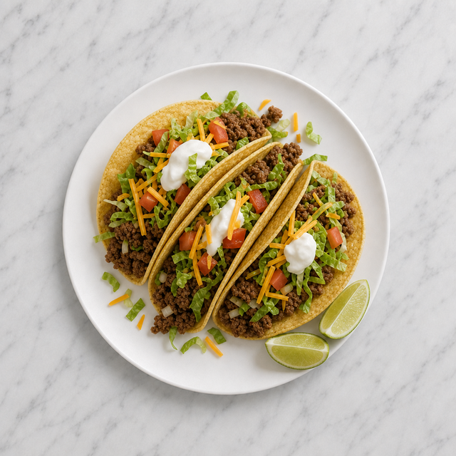 Ground Beef Tacos