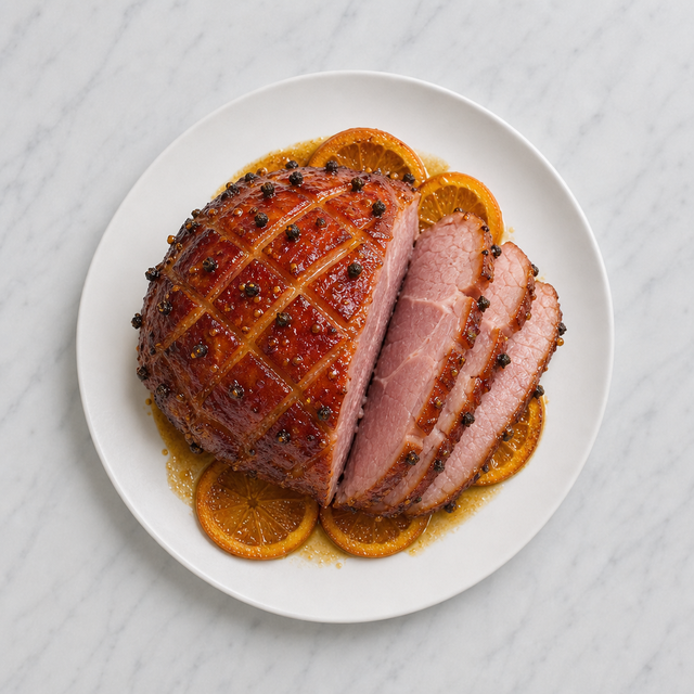 Honey-Glazed Christmas Ham