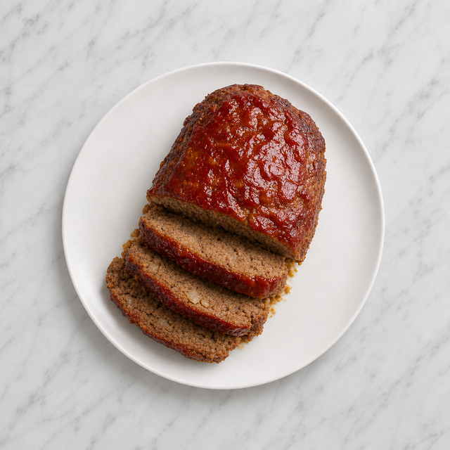 Meatloaf with Ketchup Glaze
