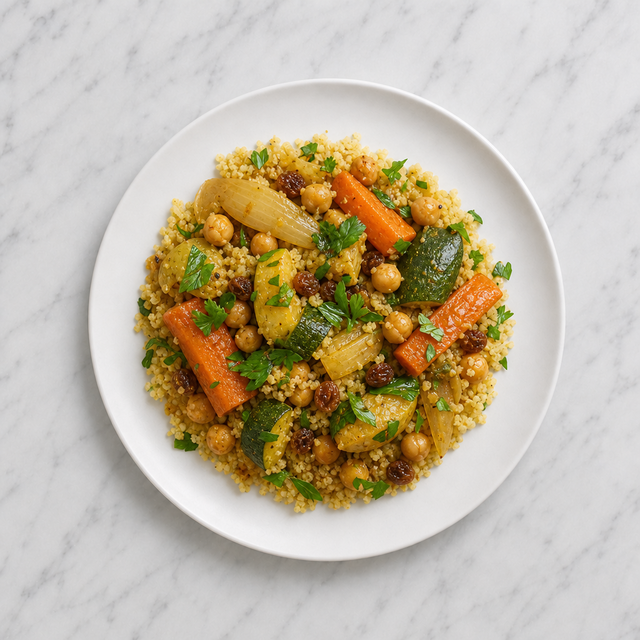 Moroccan Vegetable Couscous