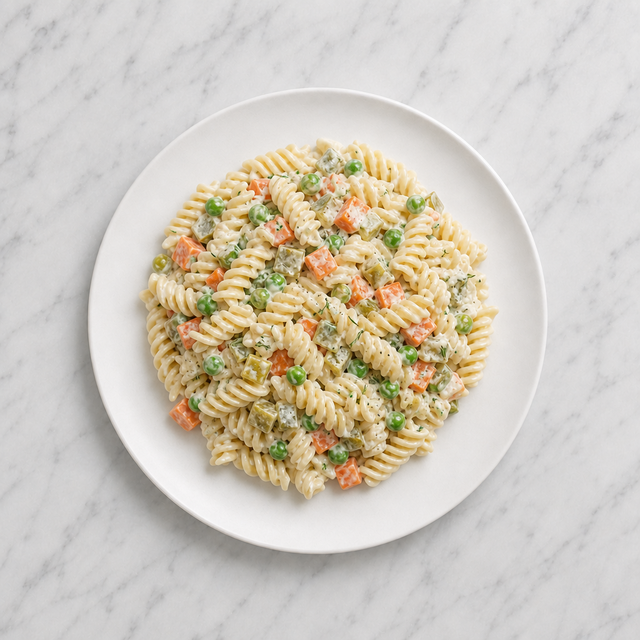 Pasta Salad with Mayonnaise