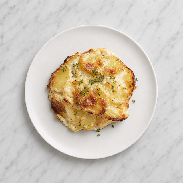 Potato Gratin with Cream