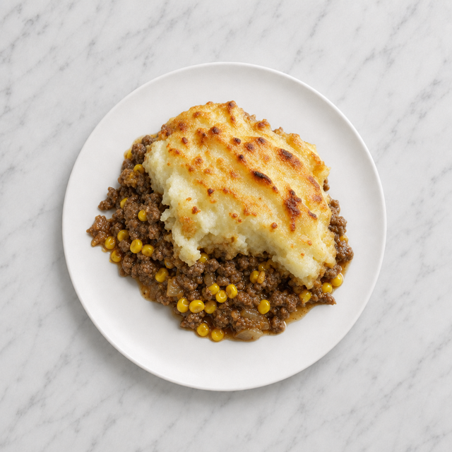 Quebec Shepherd's Pie with Corn