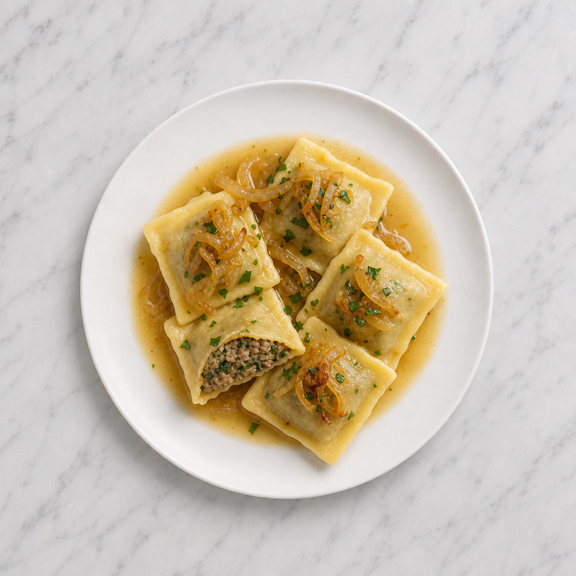 Swabian Filled Pasta Pockets