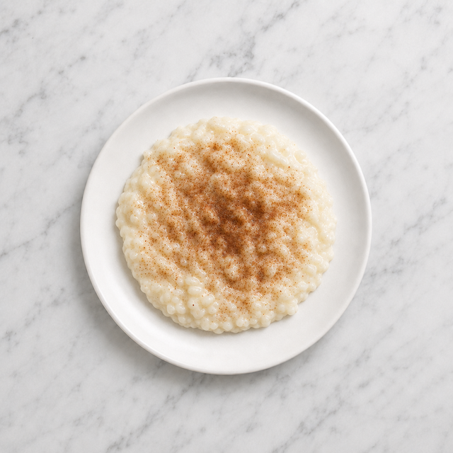 Rice Pudding with Cinnamon Sugar