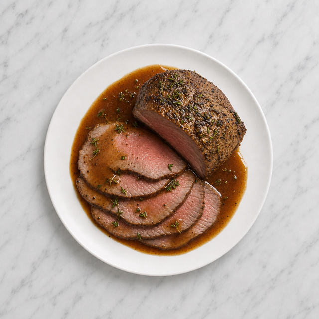 Roast Beef with Gravy