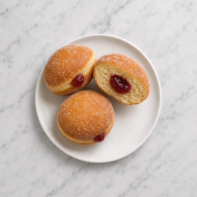 Carnival Jam Doughnuts