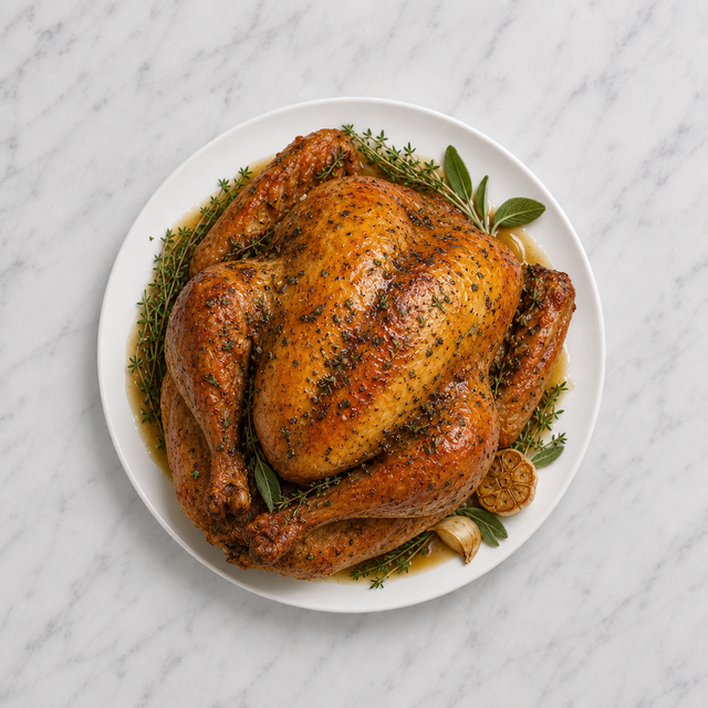 Roast Turkey with Gravy