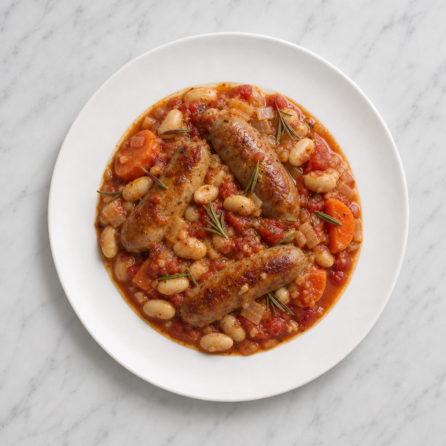 Sausage and Bean Casserole