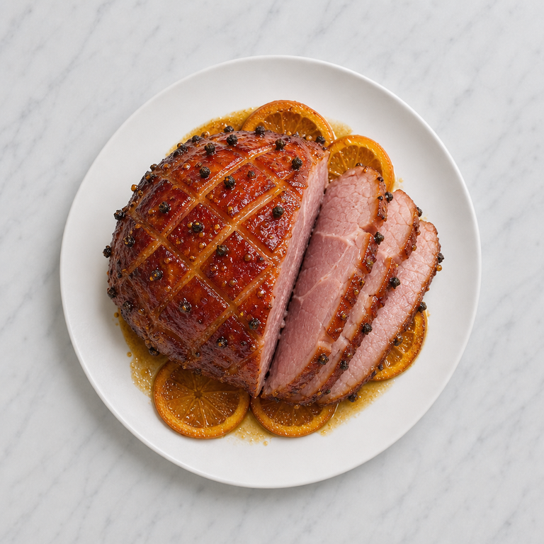 Honey-Glazed Christmas Ham