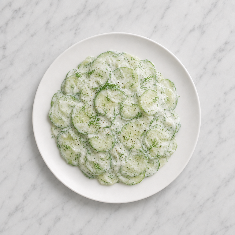 Mizeria (Classic Polish Cucumber Salad)