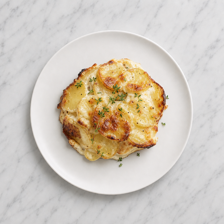 Potato Gratin with Cream
