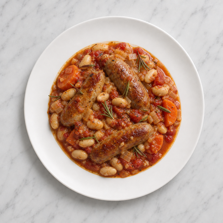 Sausage and Bean Casserole