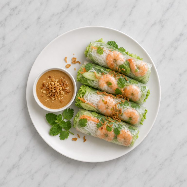 Vietnamese Fresh Spring Rolls