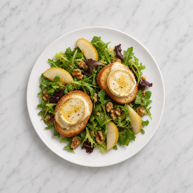 Warm Goat Cheese Salad